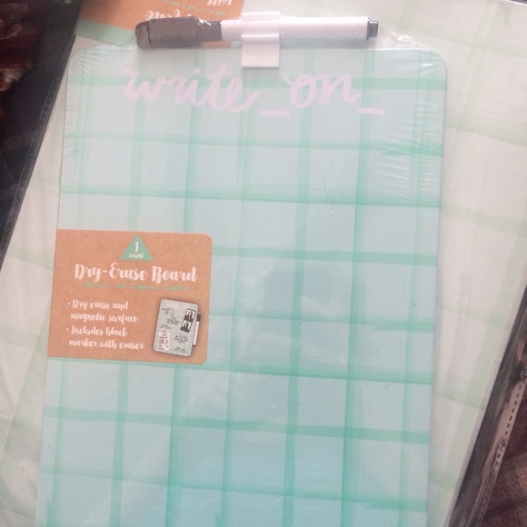 none Other - Blue Erase Board with marker none Other - Blue Erase Board with marker